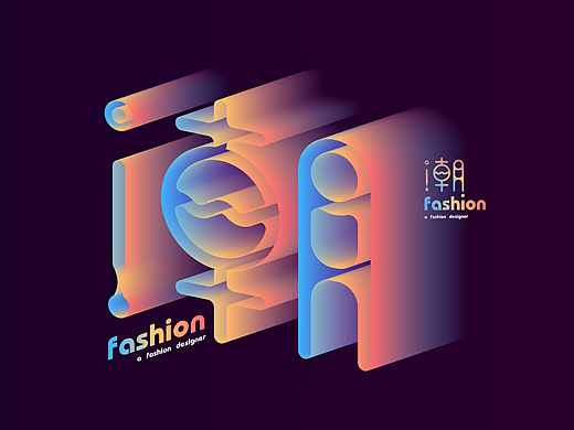 立体字小练习（个人主页-ZMjQwOTIzNTY=） - 字体/字形 - 站酷设计师小维丶原创素材 - 站酷ZCOOL