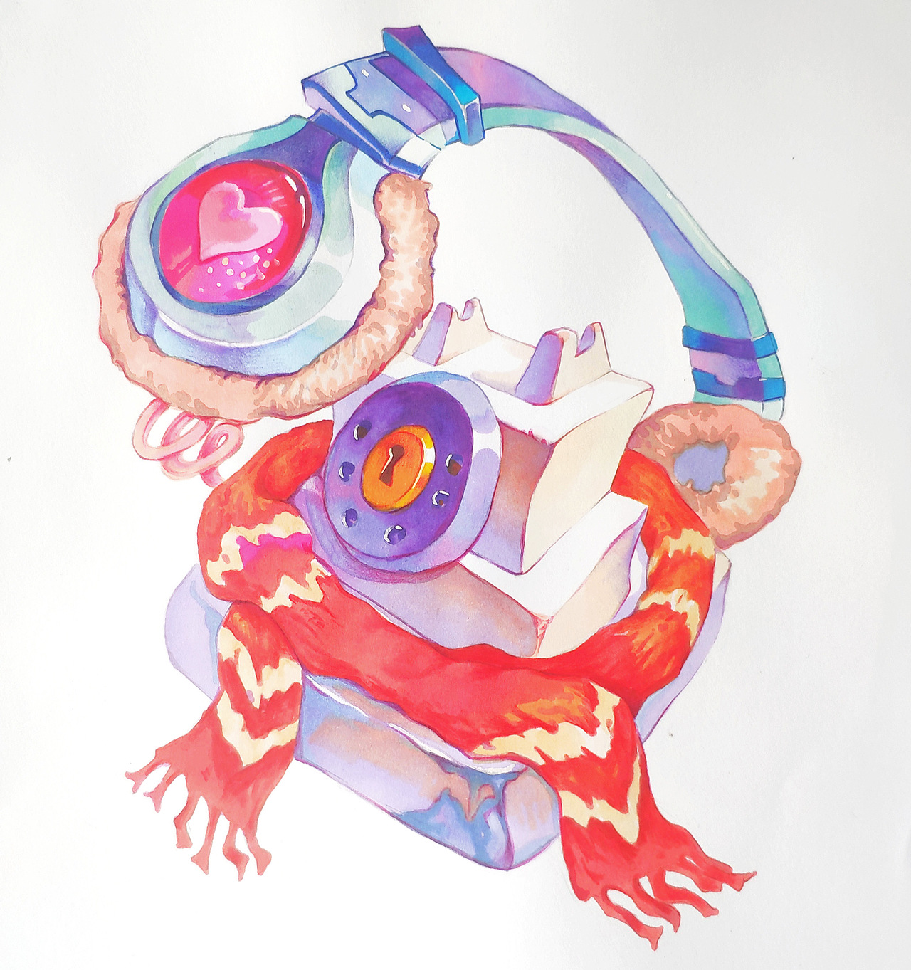 插画设计-创意表现（图ZMzAwNTExNzk2） - 创作习作 - 站酷设计师VEDETTONE原创素材 - 站酷ZCOOL