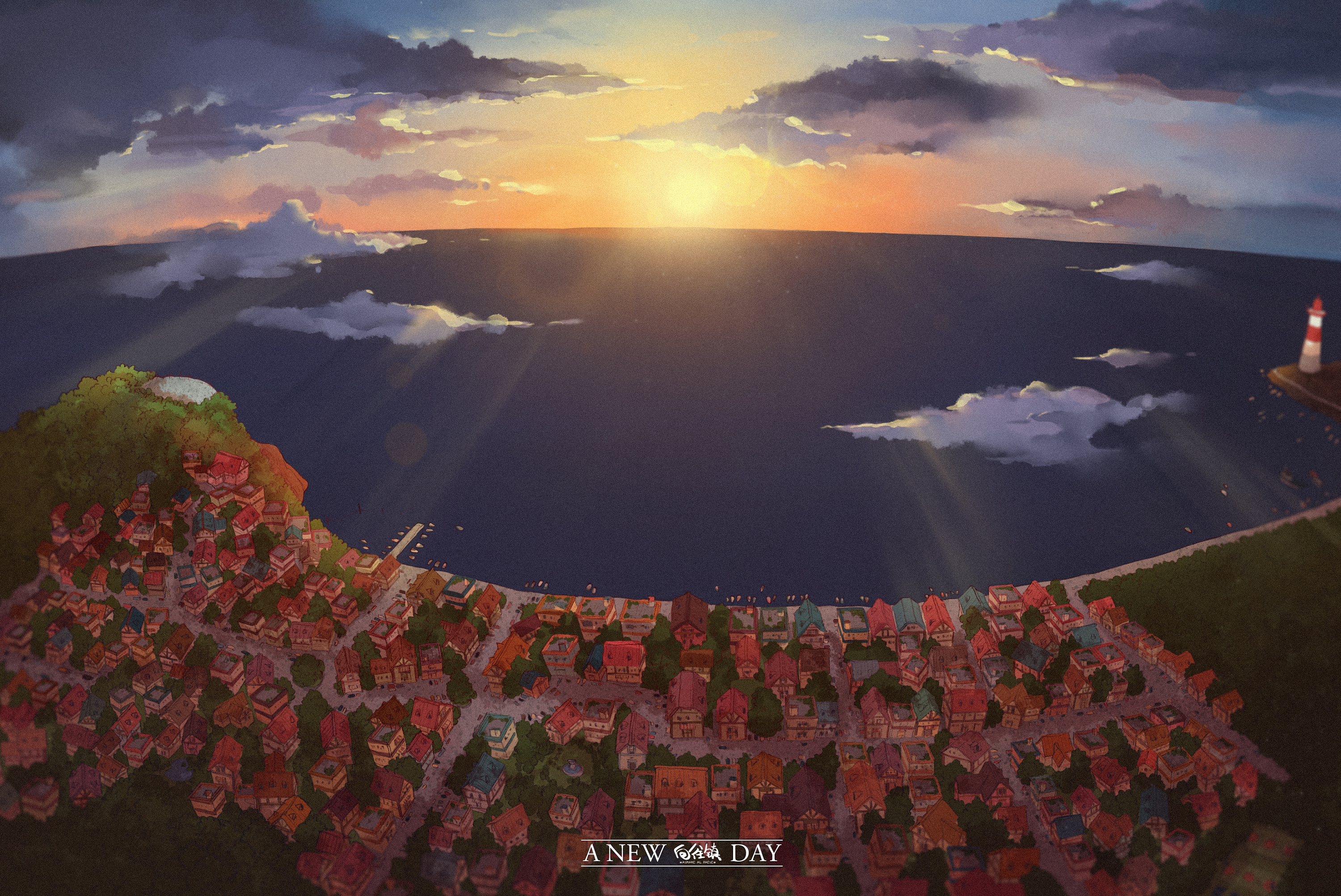 【向往镇】-小镇的一天