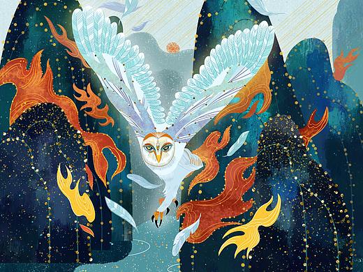 国风练习（个人主页-ZNTYxOTI2MDQ=） - 艺术插画 - 站酷设计师o麦昆o原创素材 - 站酷ZCOOL