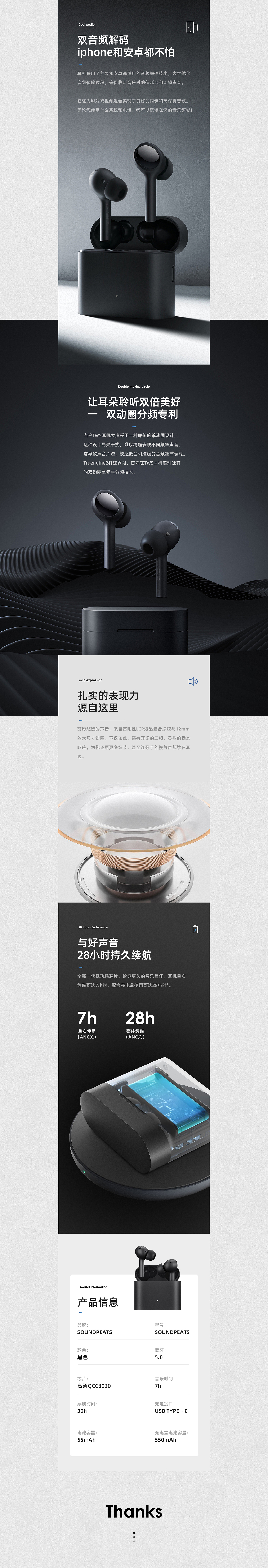 AIR 2pro蓝牙耳机详情页（图ZMjQ3NjgyOTc2） - 电商 - 站酷设计师fly_1978原创素材 - 站酷ZCOOL