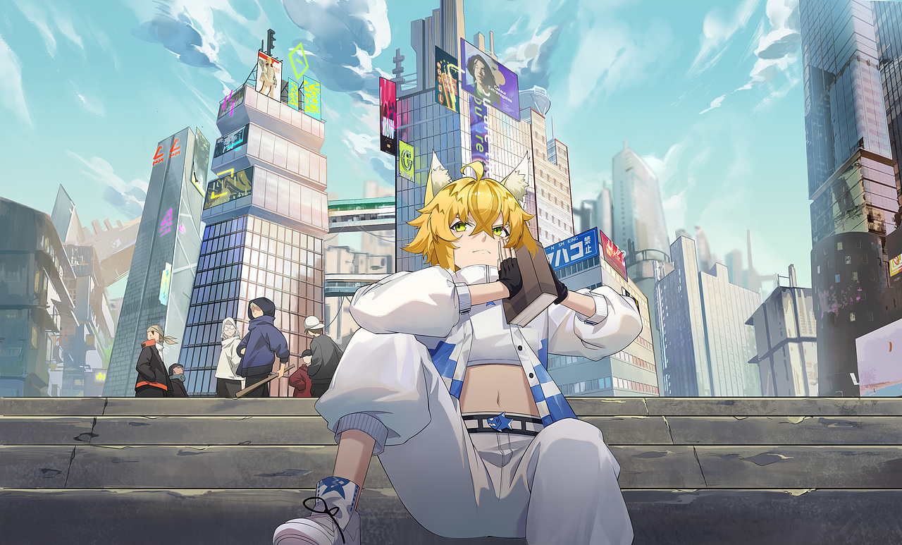 《猫之城》角色pv——内特丨飞猫战士