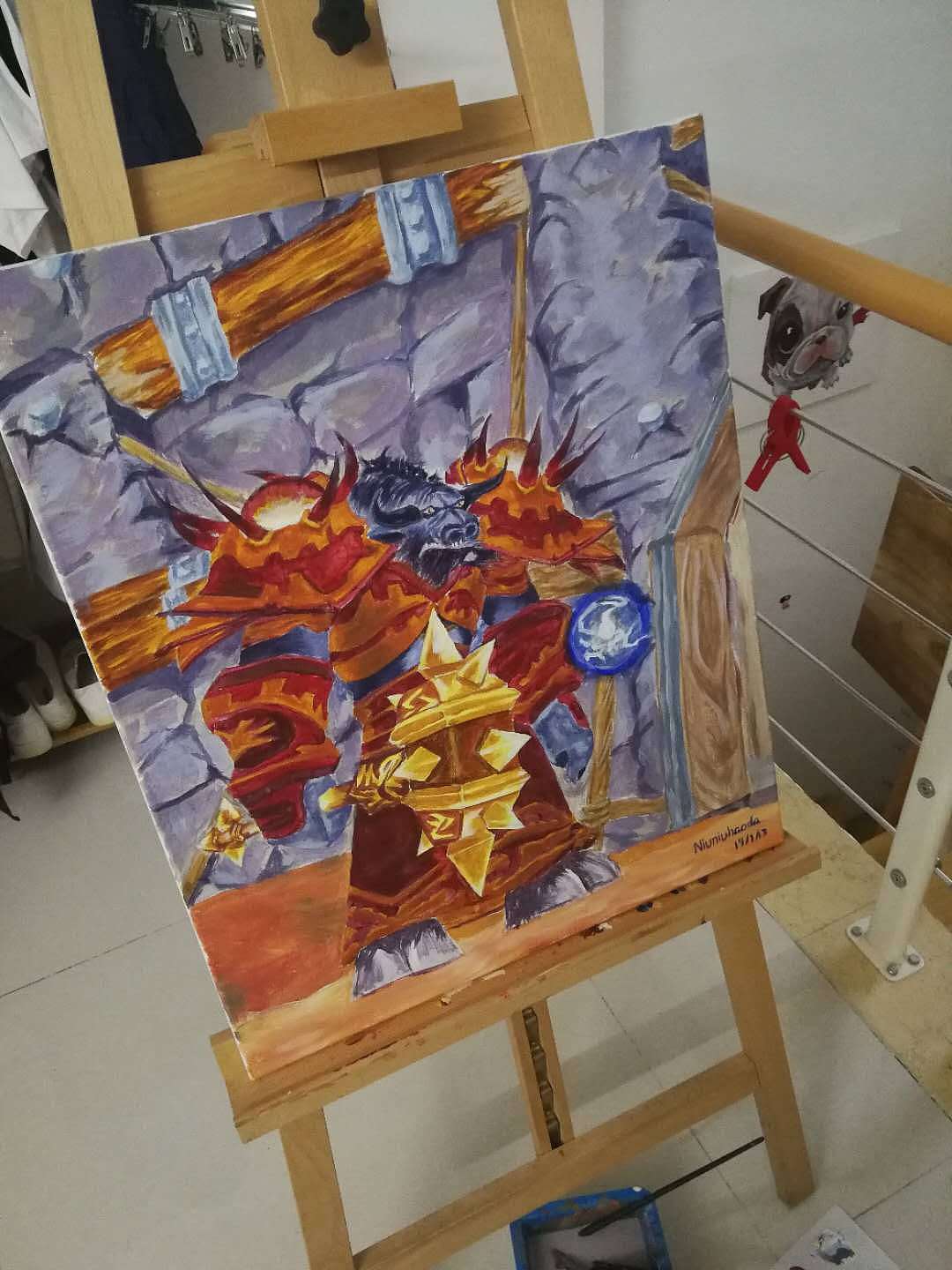 魔兽wow 60级怀旧服 萨满手绘