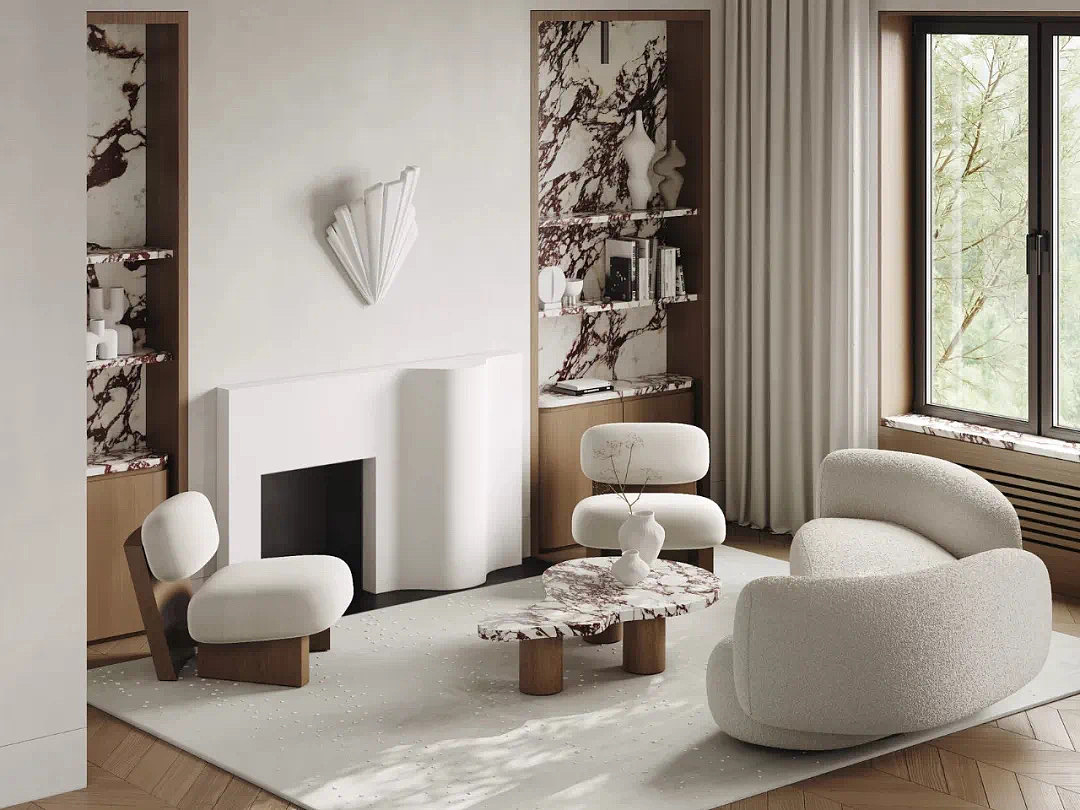 Belousova | 莫斯科的圆墙公寓