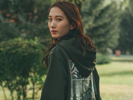 STRETAG思锐泰格冬眠卫衣男连帽宽松潮牌ins印花