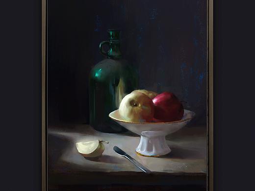 古典风格插画练习