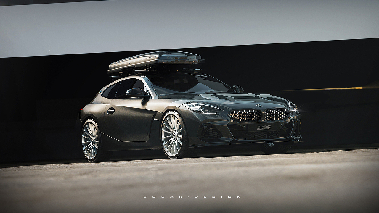 宝马z4猎装车新车预览!