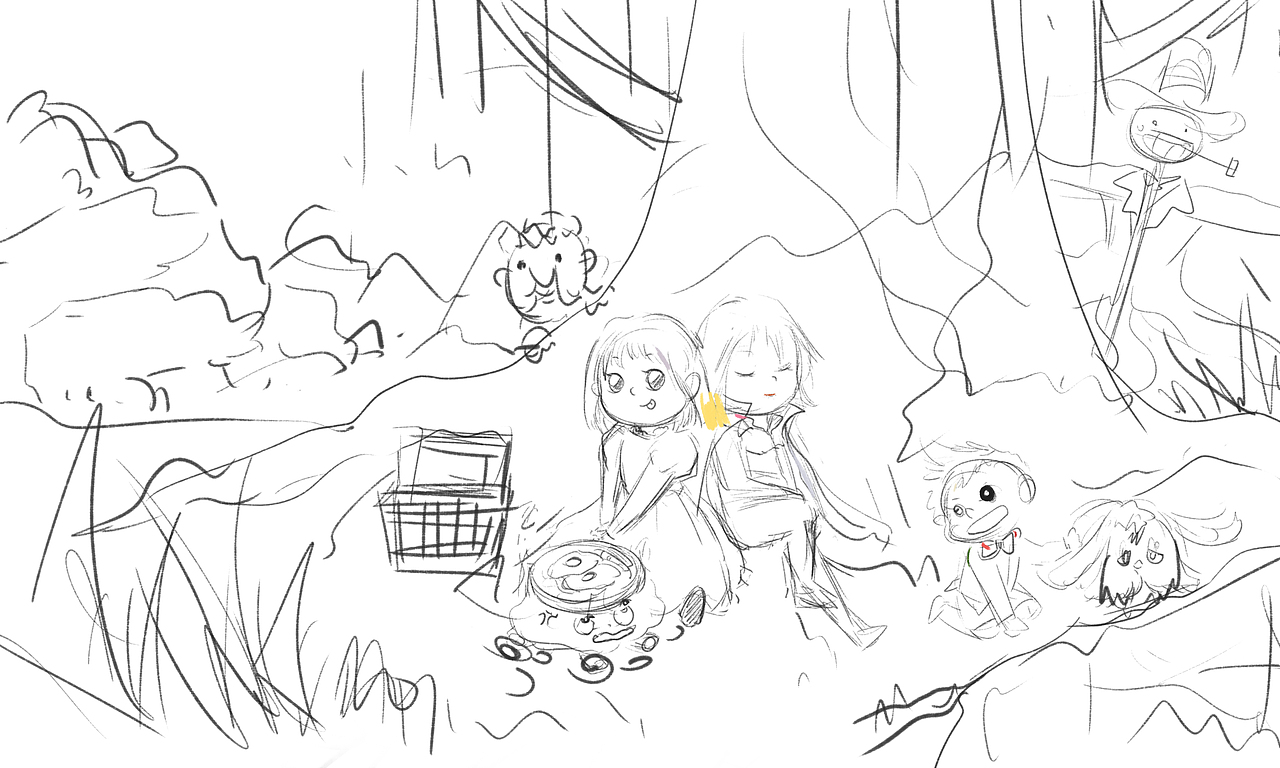 《哈尔的移动城堡》插画