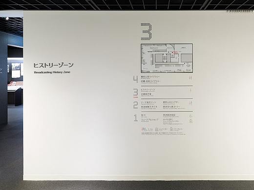 NHK放送博物館导视系统设计