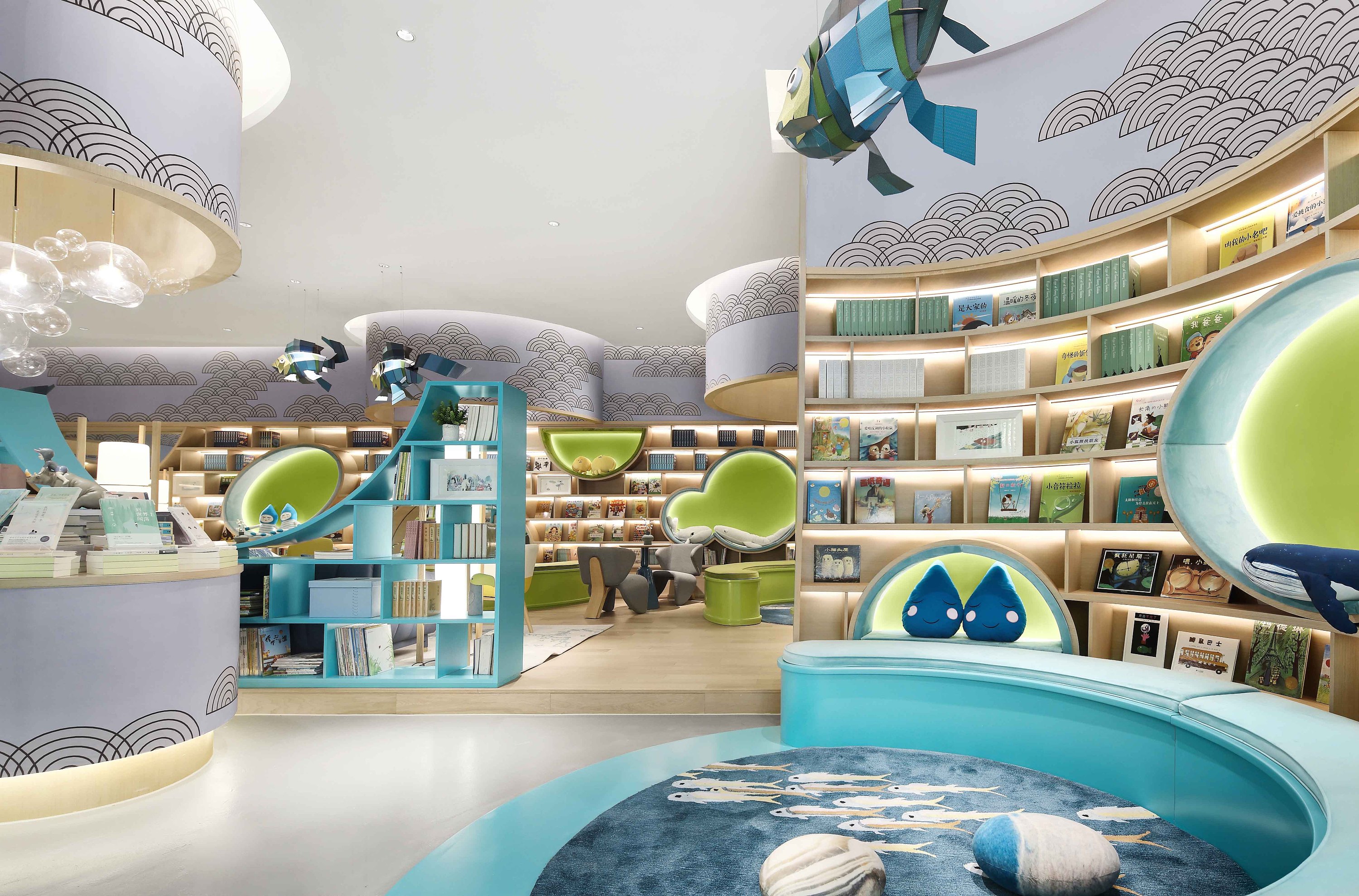 鲤乐荟亲子会所 | 1000m儿童乐园,自然,纯美,灵动