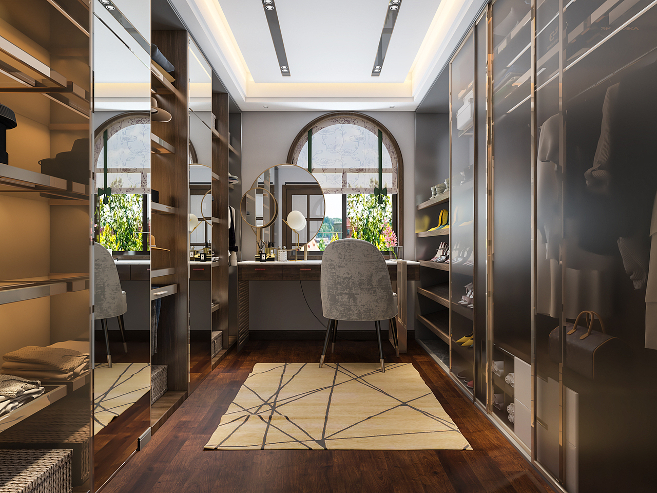 欧式别墅一整套效果图