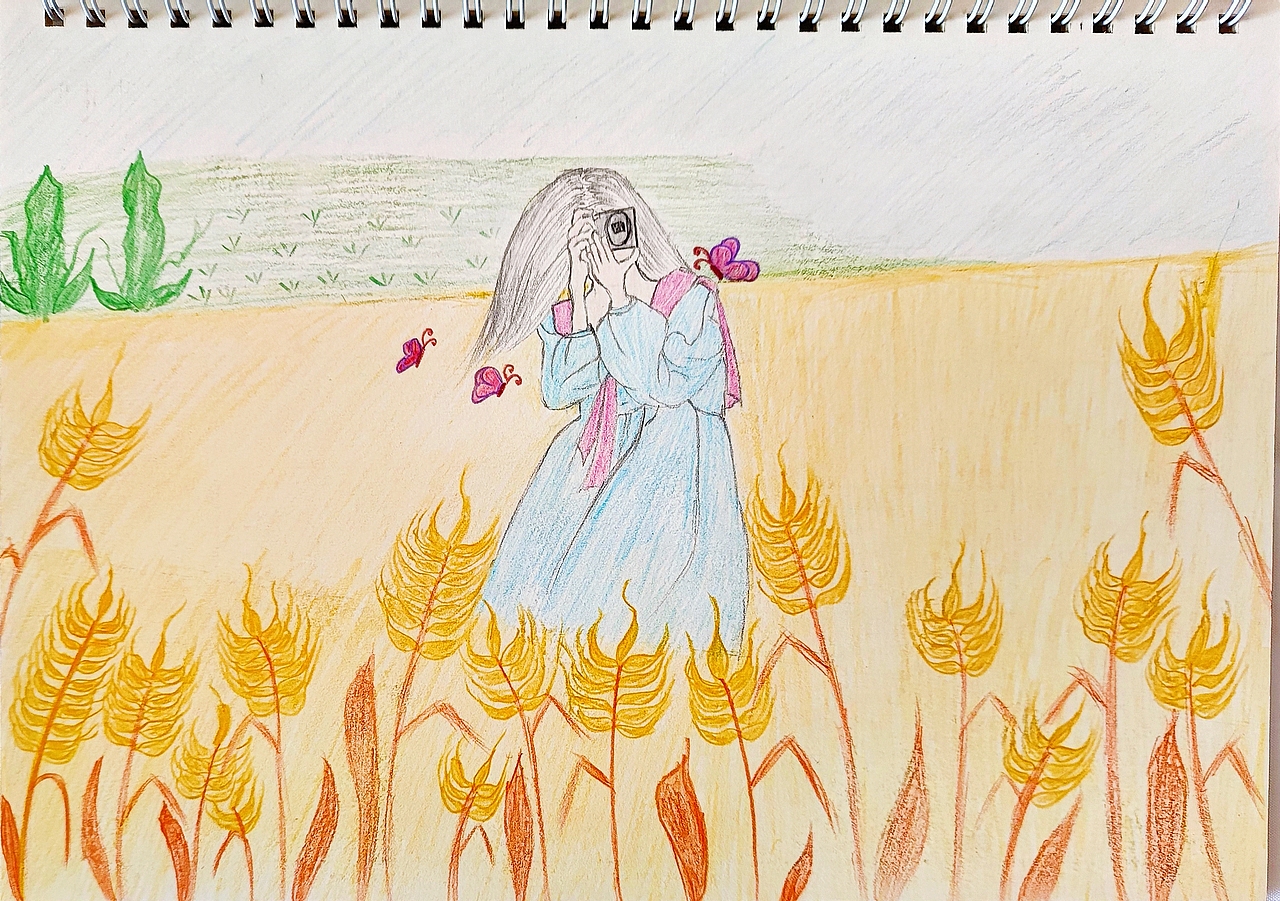 【彩铅】小清新绘画