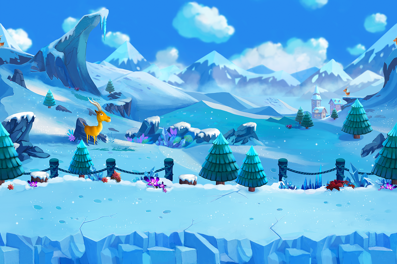 场景（图ZNzU0NjQ0MzY=） - 游戏原画 - 站酷设计师大圣是我原创素材 - 站酷ZCOOL