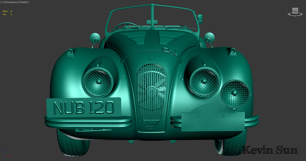 Jaguar NUB120 游戏模型制作过程（图ZNzkyNjM5NDg=） - 机械/交通 - 站酷设计师我也叫荞麦皮原创素材 - 站酷ZCOOL