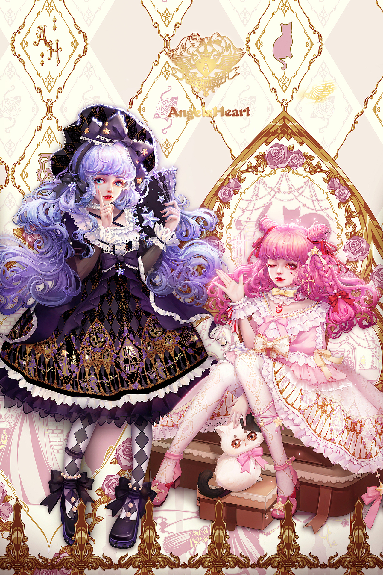 洛丽塔系列作品总结（图ZMTg2MDQ5NDM2） - 创作习作 - 站酷设计师小白酱milkyu原创素材 - 站酷ZCOOL