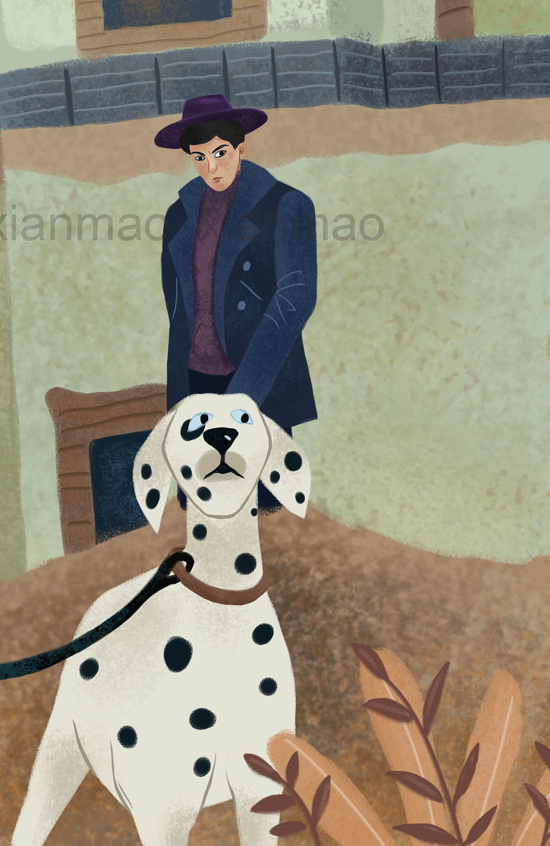 黑白魔女库伊拉（图ZMjYyMTUyNDg0） - 艺术插画 - 站酷设计师闲猫闲猫原创素材 - 站酷ZCOOL