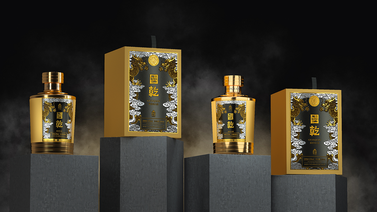 国乾酱酒 年份酒系列 | 酒品牌设计
