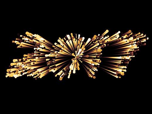 PS教程之烟花字