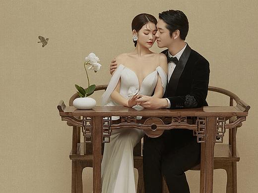 工笔画·婚纱照