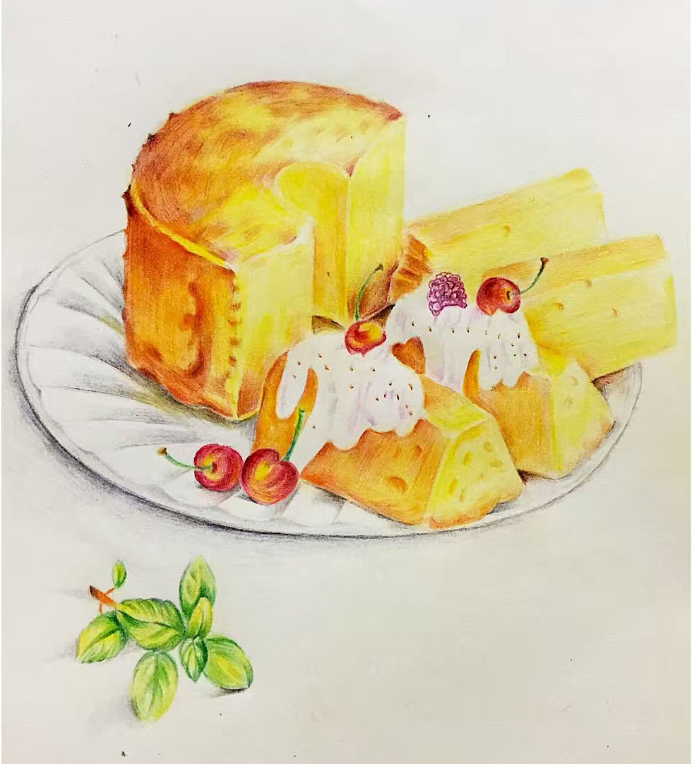 铅笔画-食物与动物-2016下半年