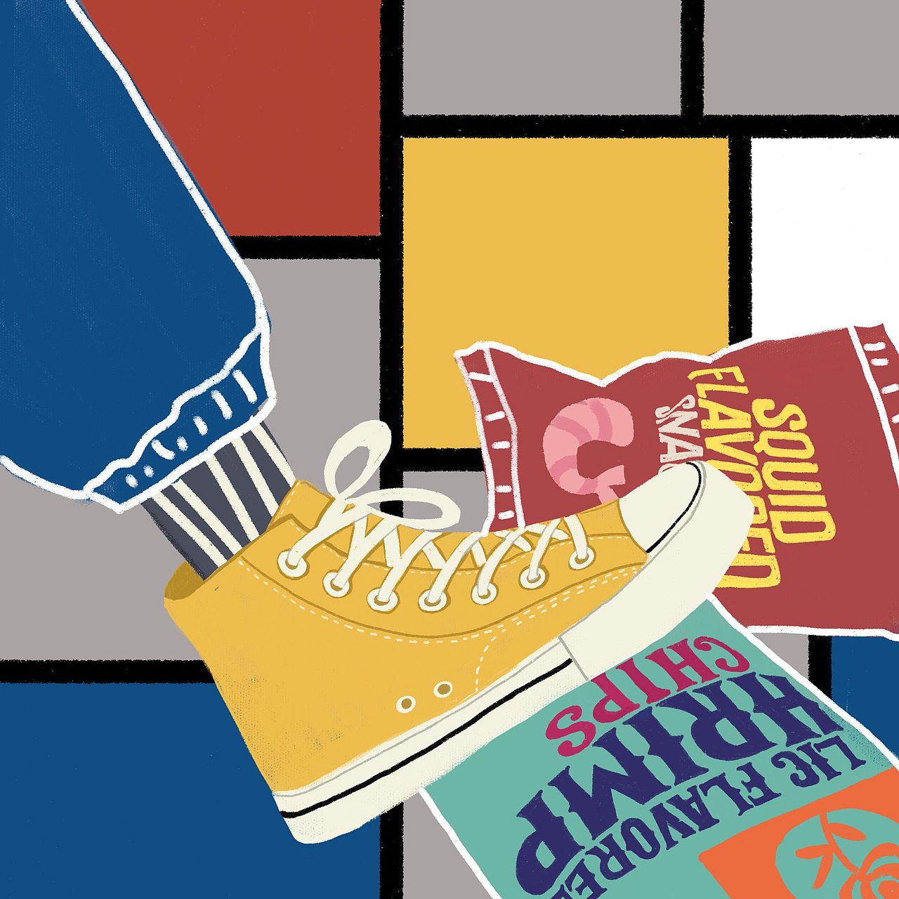 我可以踩你的零食吗?