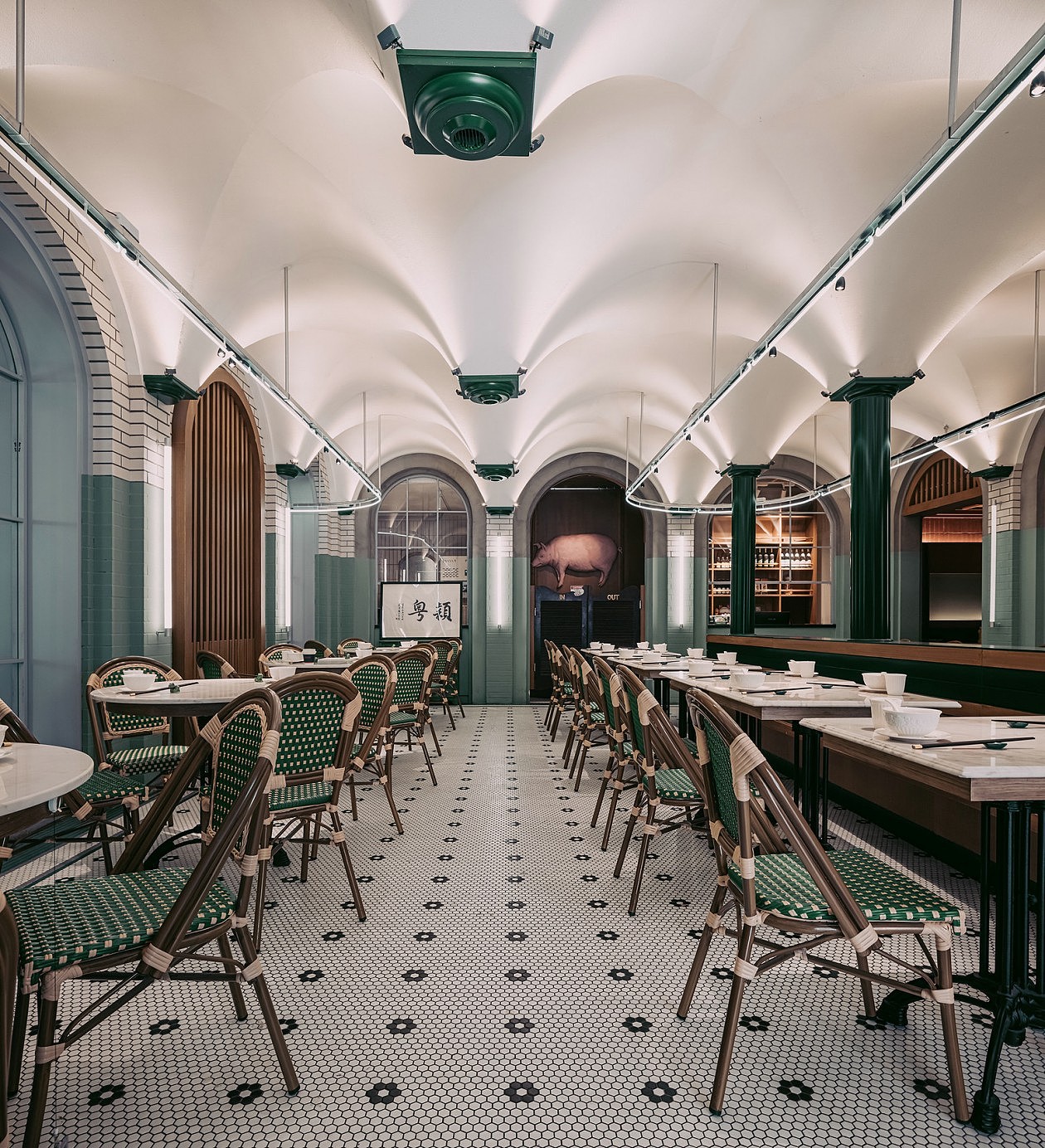 复古风餐厅（图ZMjUxMjk4MTI0） - 商业空间设计 - 站酷设计师A空间设计原创素材 - 站酷ZCOOL