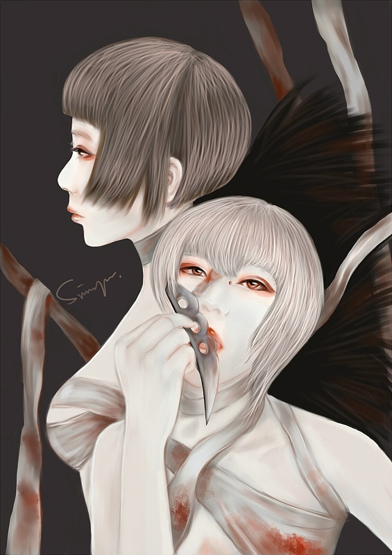 原创插画《刺陵》（图ZMjE0NTg5OTY=） - 商业插画 - 站酷设计师sinyn原创素材 - 站酷ZCOOL