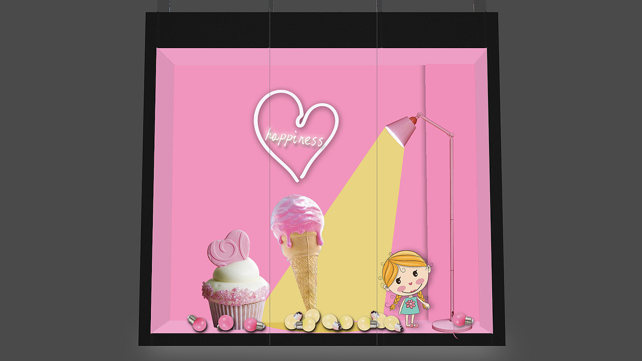 橱窗设计（图ZMjUwNzU1OTY0） - 其他平面 - 站酷设计师静听一季花开原创素材 - 站酷ZCOOL