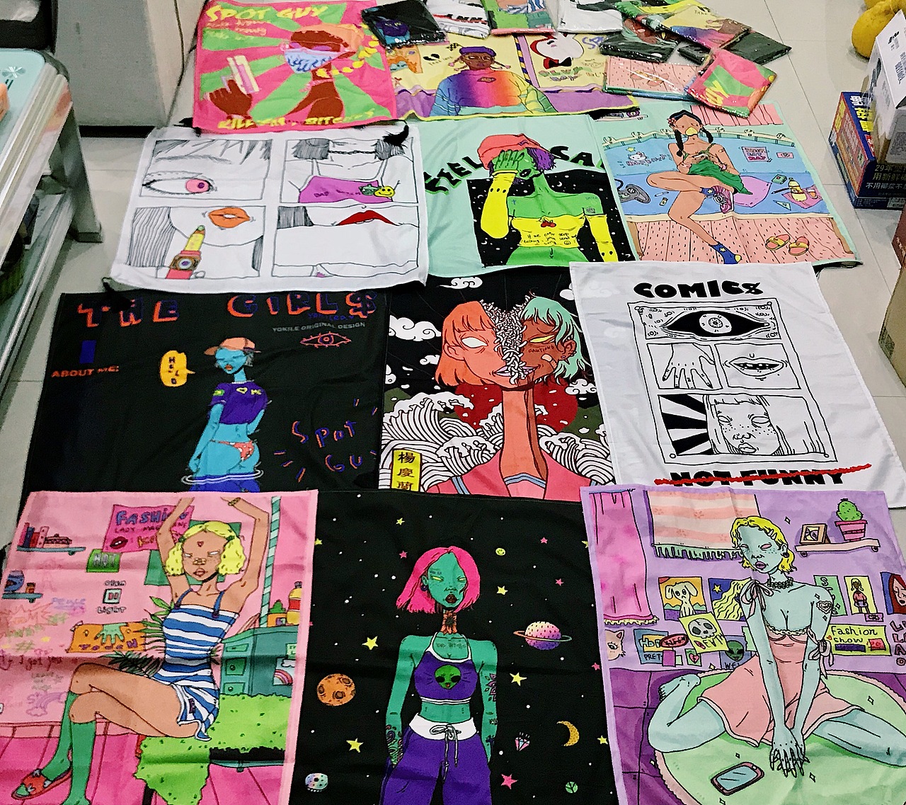 doodle 個人原創設計插畫周邊 skr～