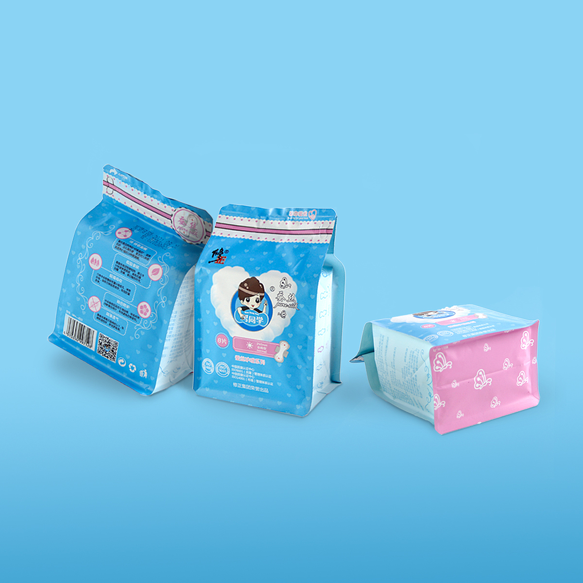 卫生巾包装 修正男同学产品（图ZMTM3Njk4MzQw） - 包装 - 站酷设计师MaryWu原创素材 - 站酷ZCOOL