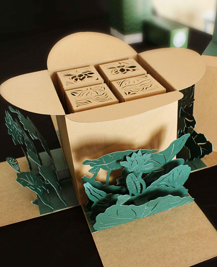 花渡·莲心茶（图ZMjQxNDU5NzE2） - 包装 - 站酷设计师柒月一七原创素材 - 站酷ZCOOL