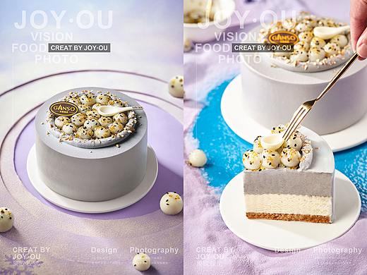 美食摄影｜当蛋糕碰上汤圆会是什么样的呢？