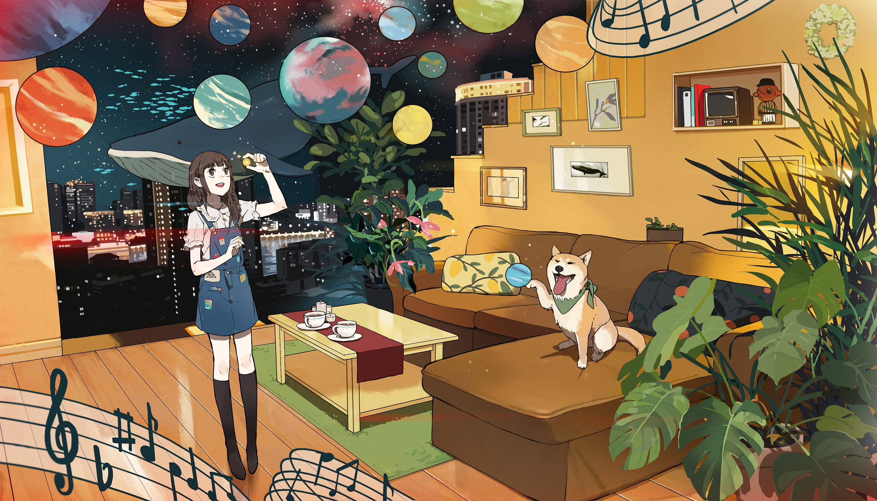 插画师眼中的"新生活映像馆",美翻天!