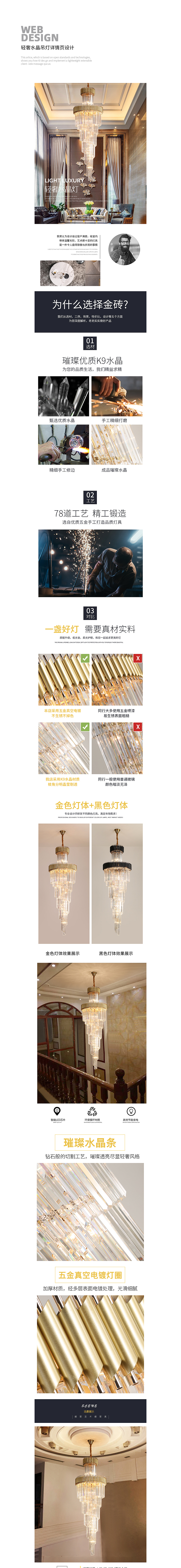 水晶灯详情（图ZMjExMzA4ODIw） - 电商 - 站酷设计师零零壹传媒原创素材 - 站酷ZCOOL