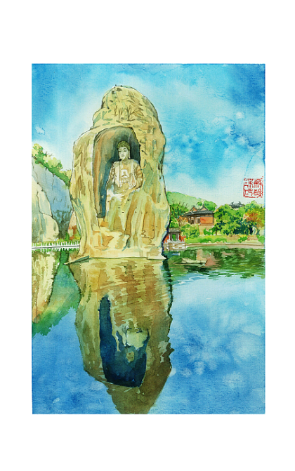 手绘城市系列——《手绘绍兴》