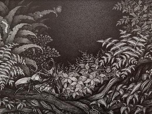 《靜》（個人主頁-ZMjU4MzQzODA=） - 藝術(shù)插畫 - 站酷設(shè)計師白芷之事原創(chuàng)素材 - 站酷ZCOOL