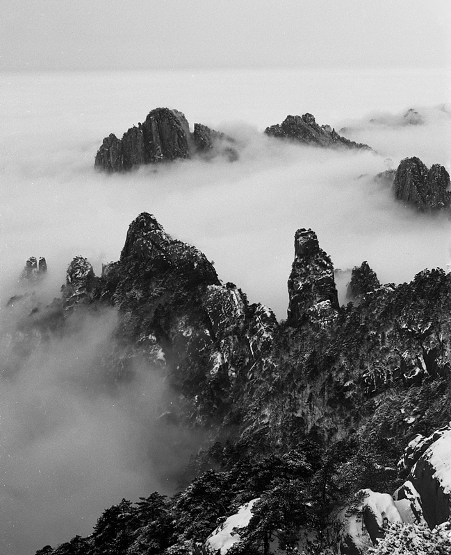 黄山徽州各时期胶片摄影