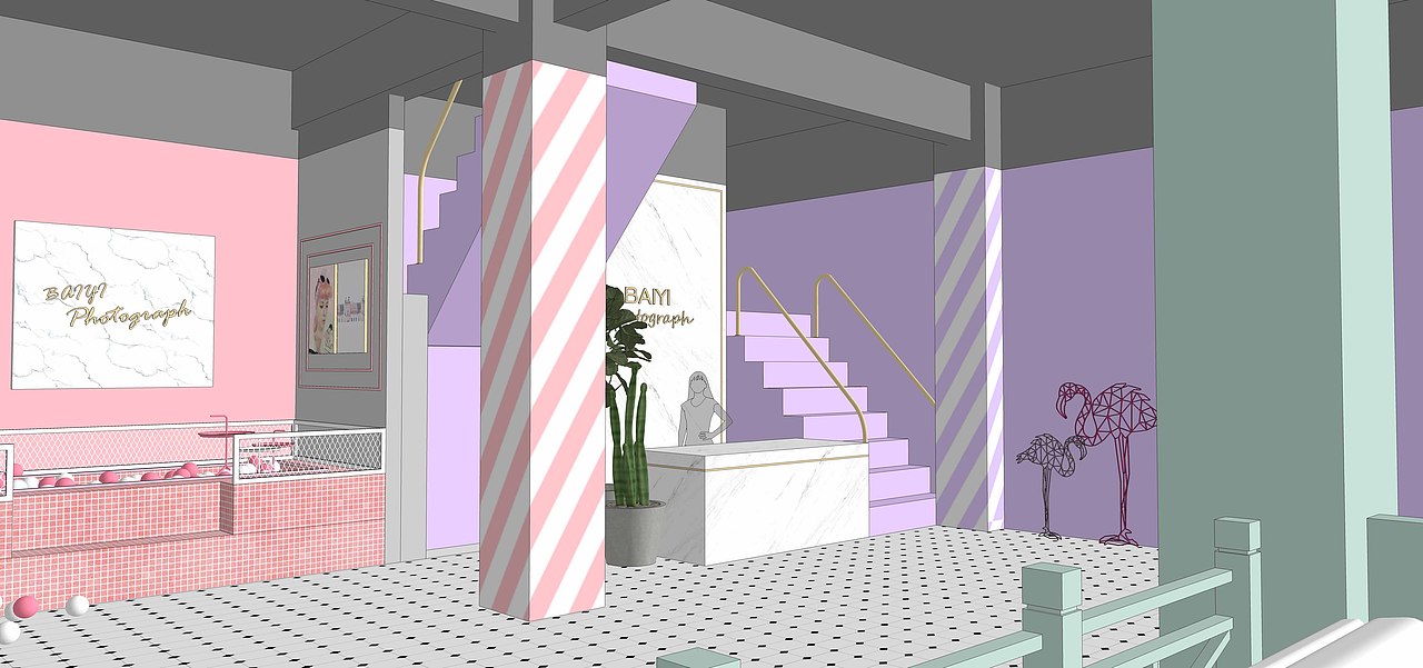 店铺设计丨摄影工作室外建筑及室内设计