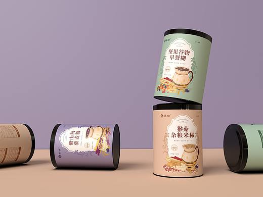 《谷物早餐》系列产品包装设计