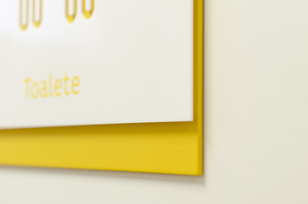 导视设计赏析-Sinalizacao Placi医院