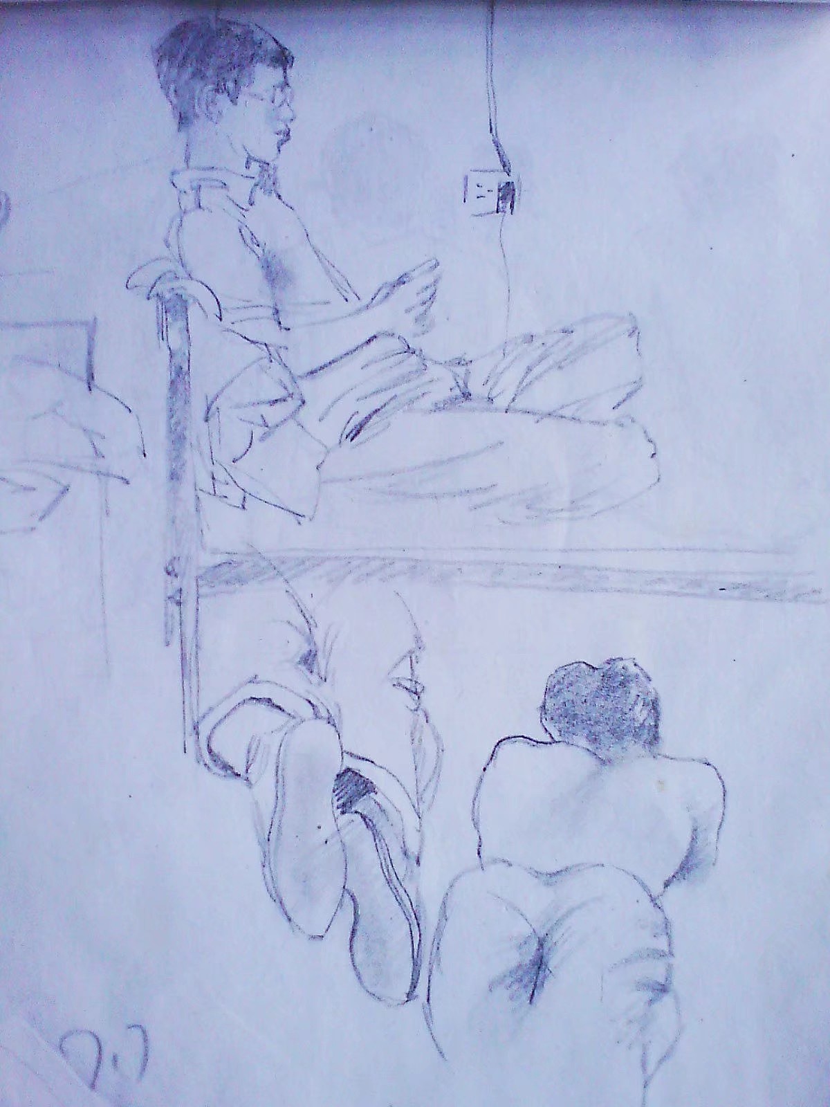 阿杜手绘阿杜速写大师速写人体速写肖像画速写艺术速写