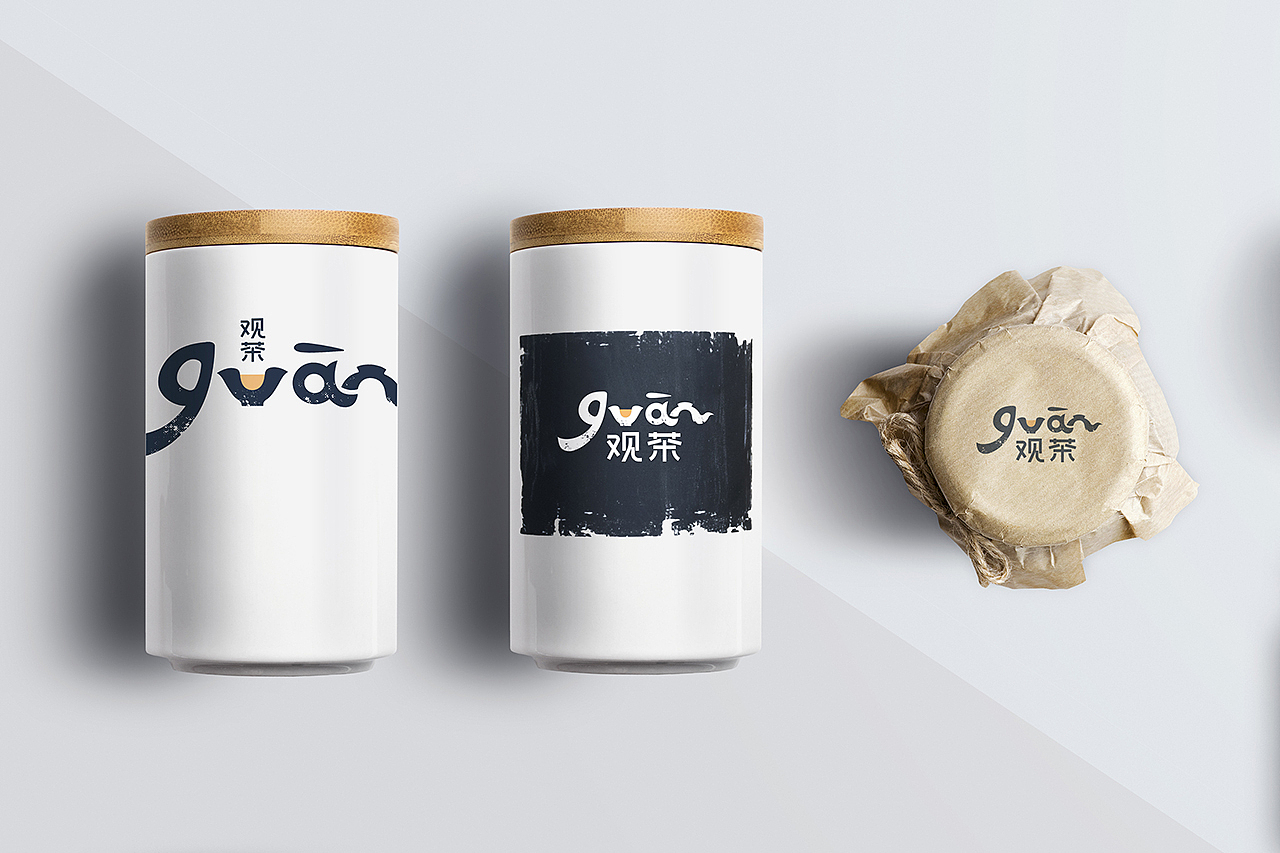 “观茶”品牌标识（图ZMTUzNDUxMTAw） - Logo - 站酷设计师老吕LAOLV原创素材 - 站酷ZCOOL