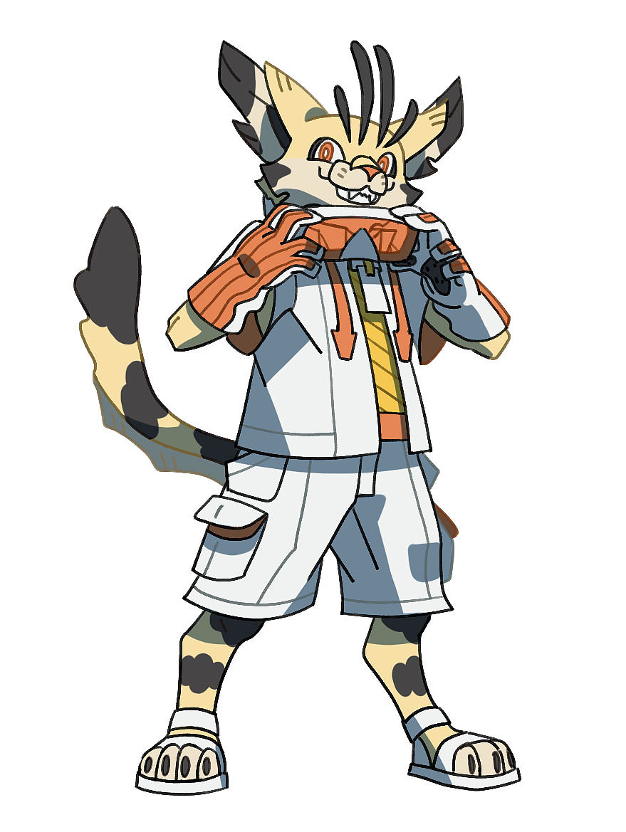 兽人角色造型练习|插画|创作习作|方狼silverkulo - 原创作品 - 站酷