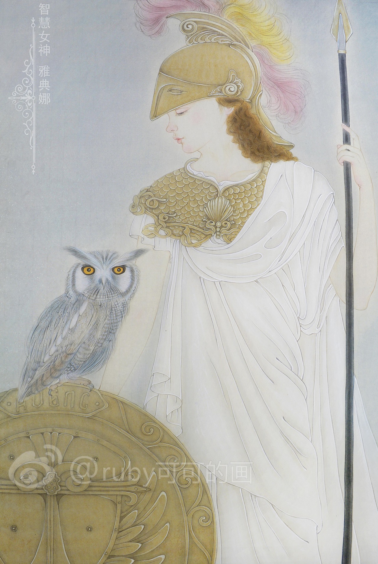 女神系列（图ZMjQwOTkwMDg4） - 商业插画 - 站酷设计师ruby可可原创素材 - 站酷ZCOOL