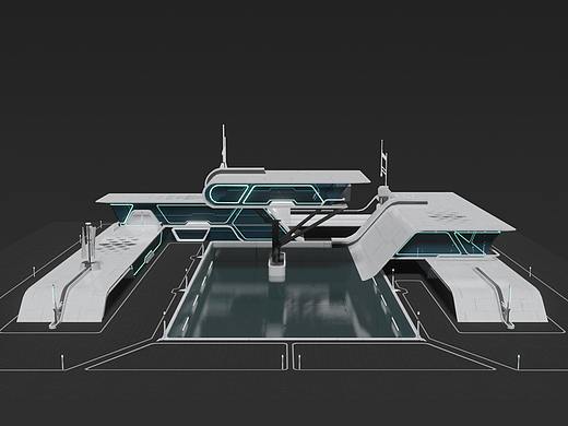 Blender设计+建模——创战纪风格住宅