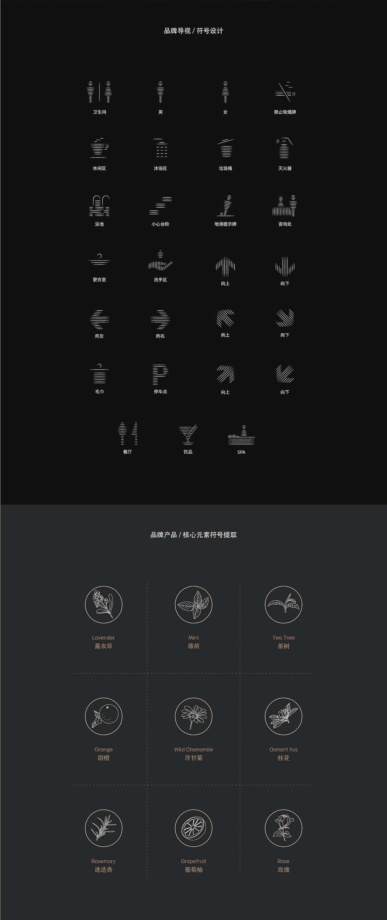 北京《栖愈》SPA品牌设计——栖于静，愈己心（图ZMjYxOTExMzA4） - 品牌 - 站酷设计师你好大海品牌设计原创素材 - 站酷ZCOOL