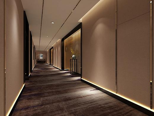 一九九二效果图-中式走廊