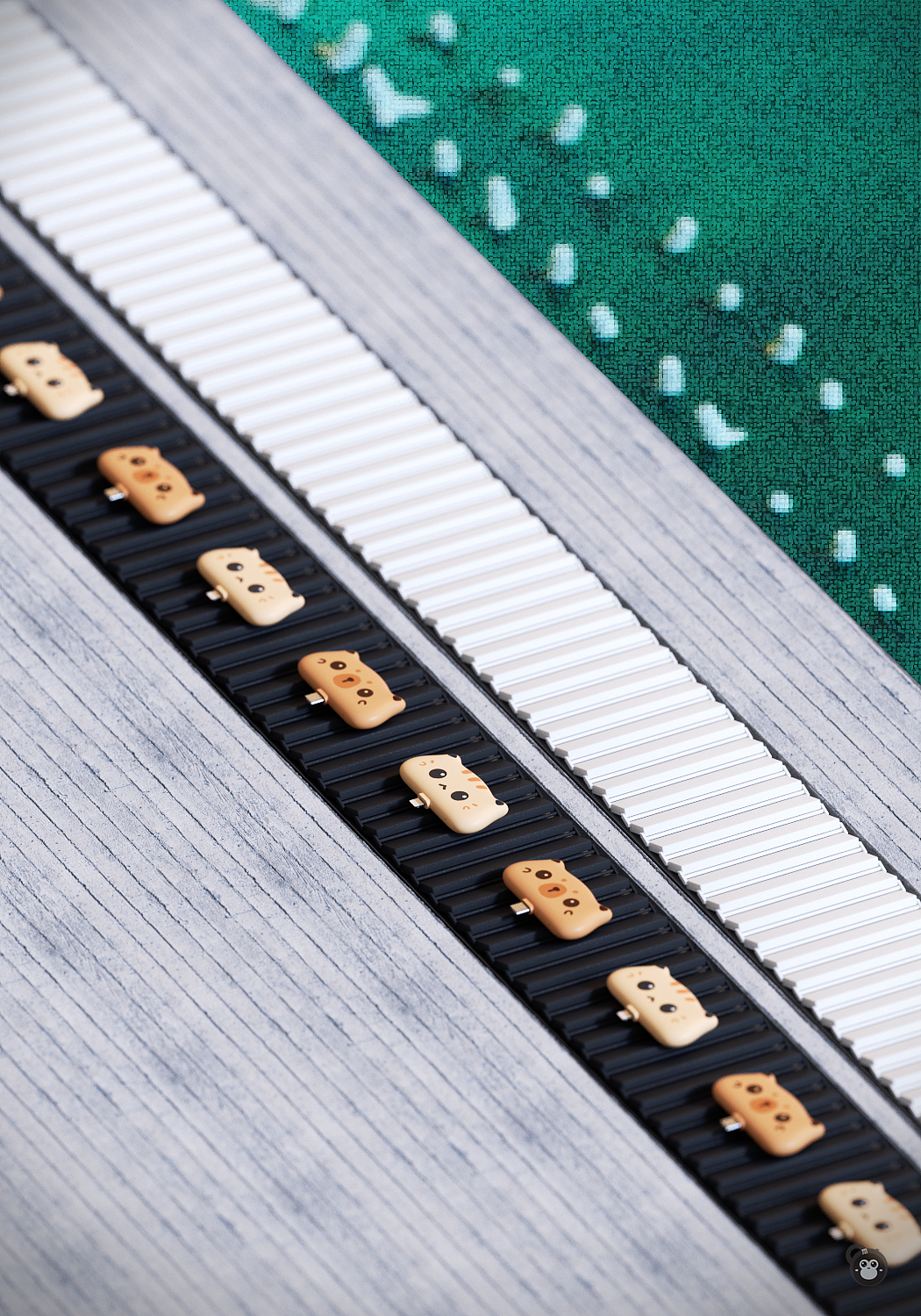 朵心丨飞船迷你应急充电宝