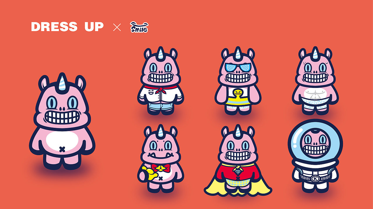 小犀形象设计(未过案例部分分享)