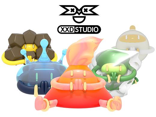 XXDstudio出品 | 来自“坛城”的小精灵（个人主页-ZMzIyOTI1NzY=） - 玩具 - 站酷设计师小小苏和牛筋面原创素材 - 站酷ZCOOL